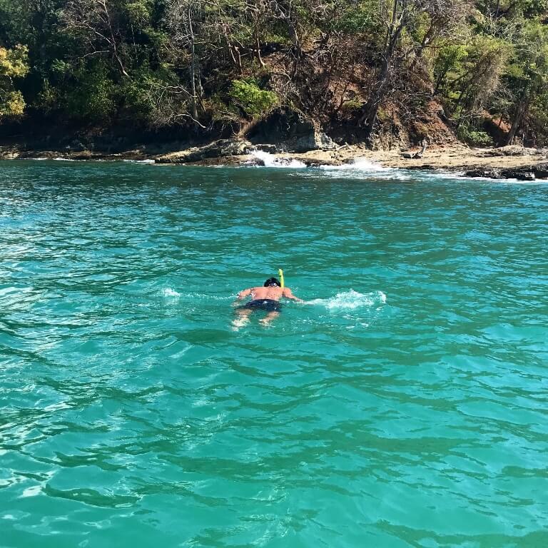 Snorkeling Playa Fantasia Costa Rica